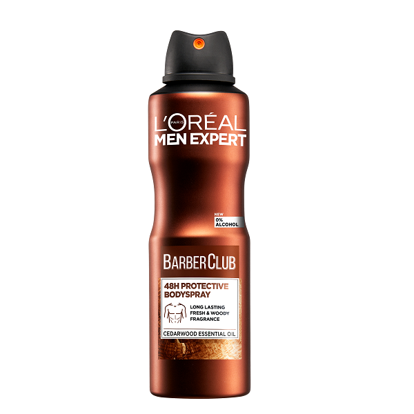 L'Oreal Men Expert - Barber Club 48H Protective Body Spray