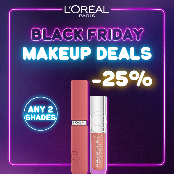 L'Oreal Paris - Infaillible Laque Resistance Lipstick & Plump Ambition Hyaluron Lip Oil Bundle