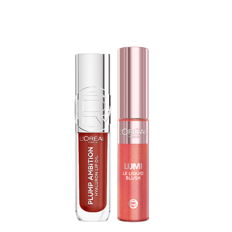 L'Oreal Paris - Lumi Le Liquid Blush & Plump Ambition Bundle