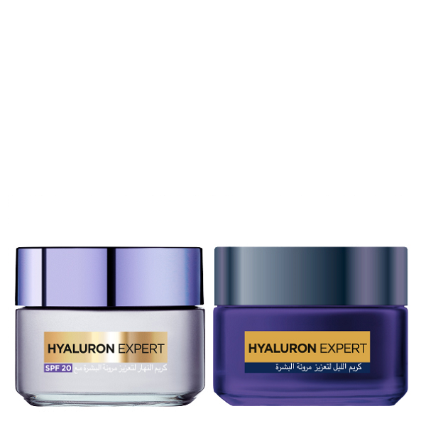 L'Oreal Skin Expert - Hyaluron Expert SPF20 Day Cream & Night Cream Bundle