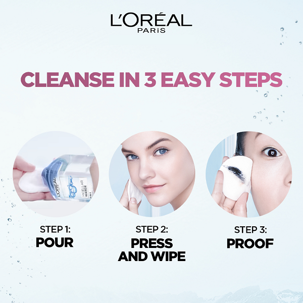 L'Oreal Skin EXpert - Micellar Water 3 In 1 Moisturizing