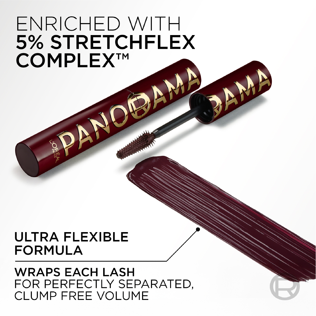 L'Oreal Paris - Panorama Mascara Chromatics Bordeaux Cashmere