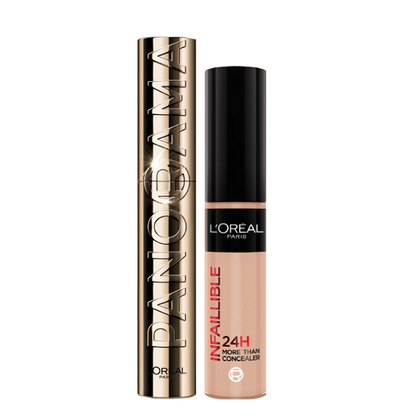 L'Oreal Paris - Panorama Mascara & Infaillible 24H More Than Concealer Bundle