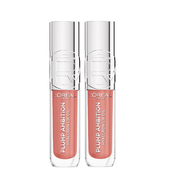 L'Oreal Paris - Plump Ambition Hyaluron Lip Oil Duo Pack Bundle