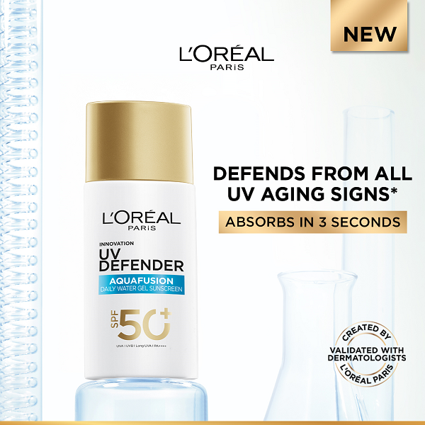 L'Oreal Paris - UV Defender Aquafusion SPF50+