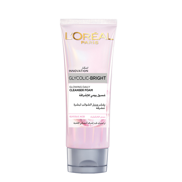 L'oreal Skin Expert - Glycolic Bright Cleanser Foam