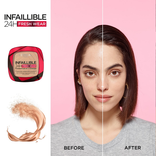 L'oreal Paris - Infaillible 24H Fresh Wear Foundation in a Powder