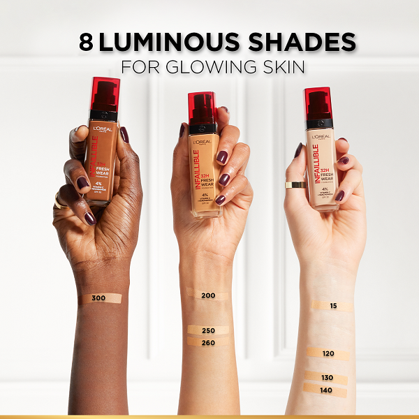 L'oreal Paris - Infaillible 24H Fresh Wear Liquid Foundation