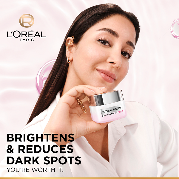 L'oreal Skin Expert - Glycolic Bright Day Cream SPF 30