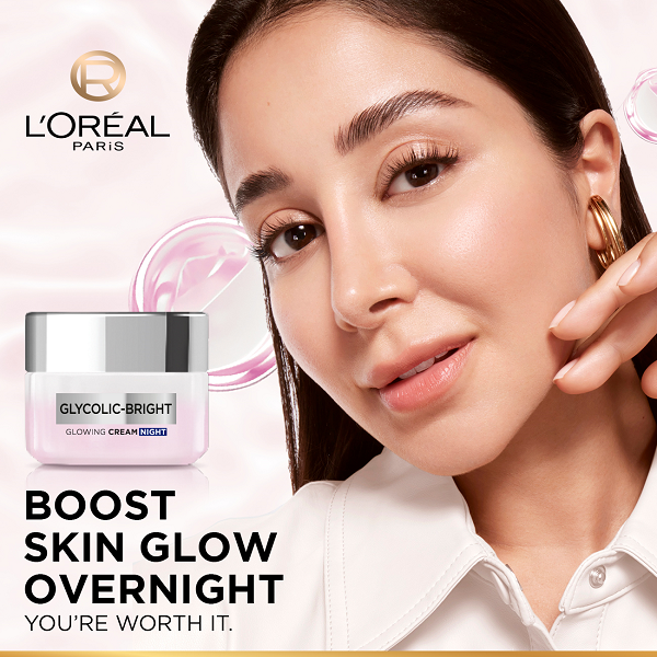 L'oreal Skin Expert - Glycolic Bright Night Cream