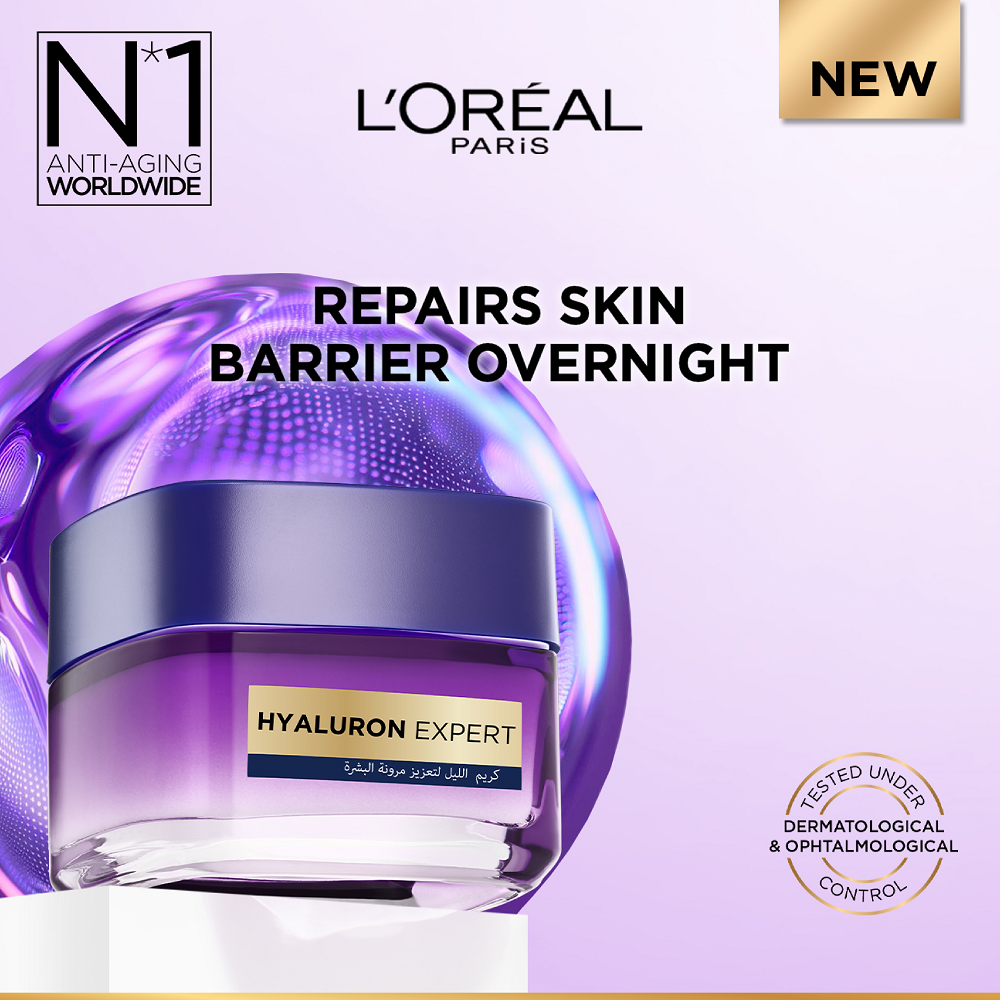 L'oreal Skin Expert - Hyaluron Expert Night Cream