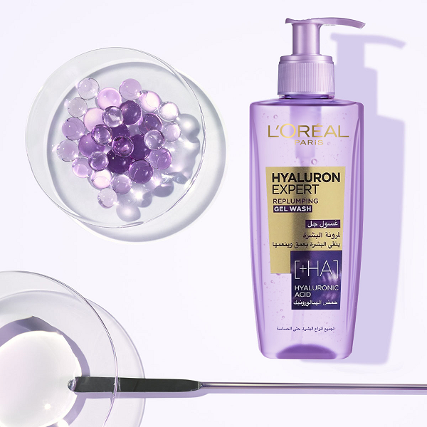 L'oreal Skin Expert - Hyaluron Expert Replumping Gel Wash