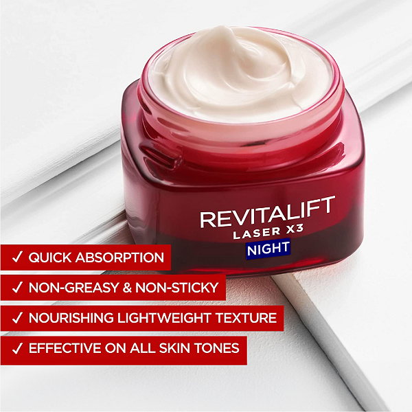 L'oreal Skin Expert - Revitalift Laser X3 Night Cream Mask