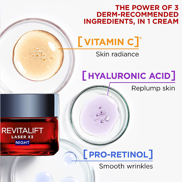 L'oreal Skin Expert - Revitalift Laser X3 Night Cream Mask