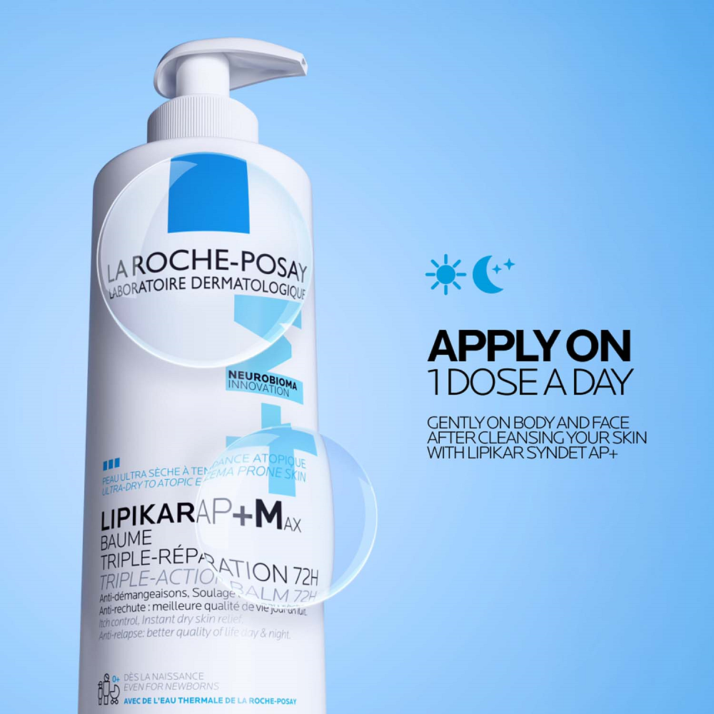 La Roche Posay - Lipikar AP+ Max Triple Action Balm 72H