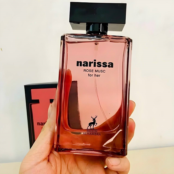 Lattafa - Maison AlHambra Narissa Rose Musc For Her Eau De Parfum Noir