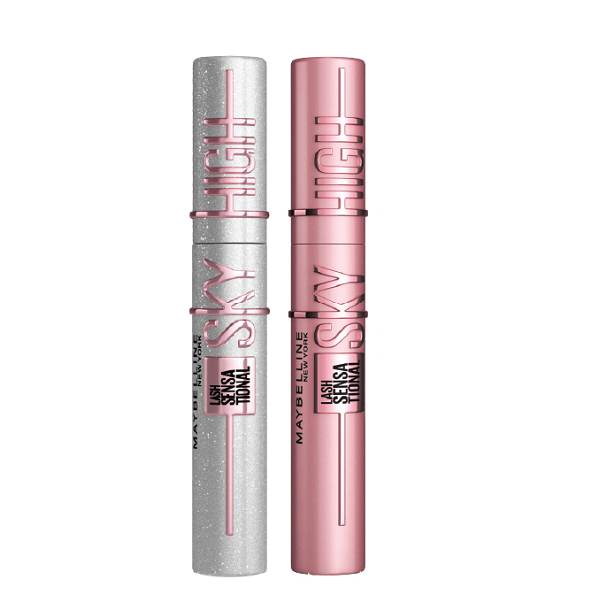 Maybelline - Lash Sensational Sky High Mascara Black & Space Diamond Bundle