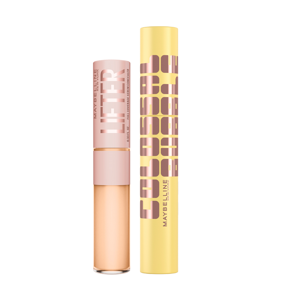 Maybelline - Lifter Concealer Serum & Colossal Bubble Mascara Bundle