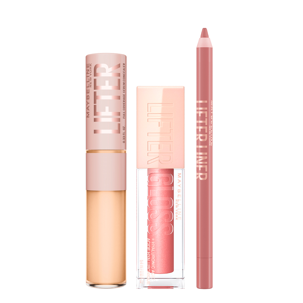 Maybelline - Lifter Concealer Serum, Lifter Gloss & Lifter Liner Bundle