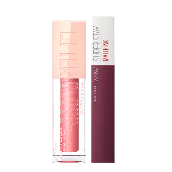 Maybelline - Lifter Gloss & Super Stay Matte Ink Bundle