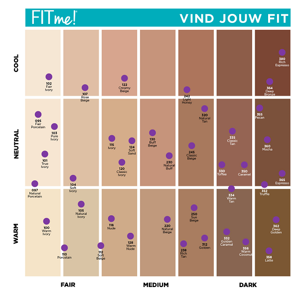Maybelline - Fit Me Foundation