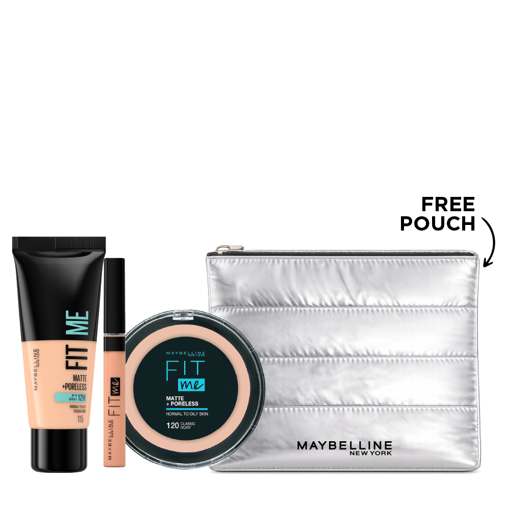Maybelline - Fit Me Foundation, Powder & Concealer Bundle