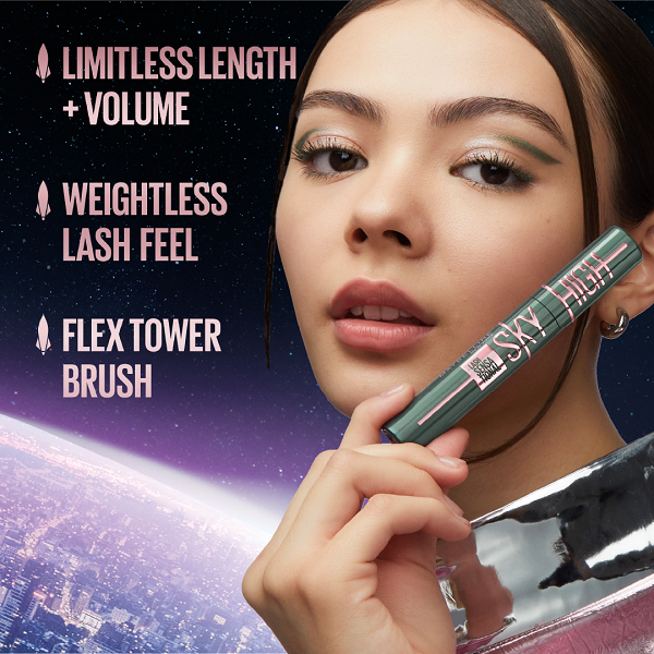 Maybelline - Lash Sensational Sky High Mascara Green Altitude