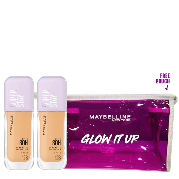 Maybelline - Super Stay Lumi Matte Foundation Duo Pack Bundle