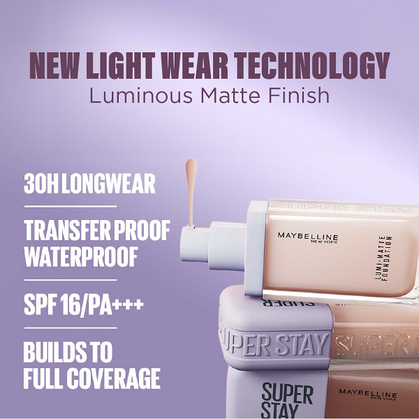 Maybelline - Super Stay Lumi Matte Foundation Up To 30H