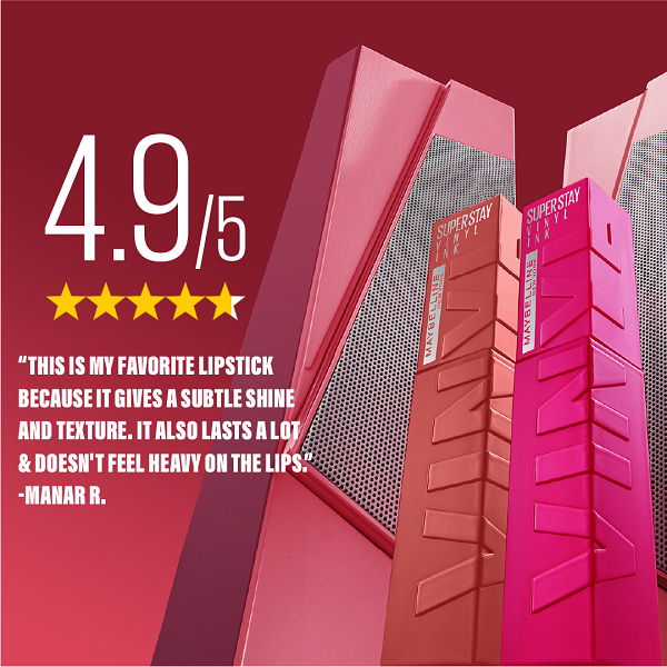 Maybelline - Super Stay Vinyl Ink Lipstick