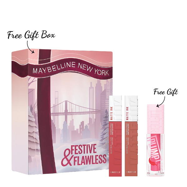 Maybelline - Superstay Matt Ink & Matt Ink Nudes Lipstick Bundle
