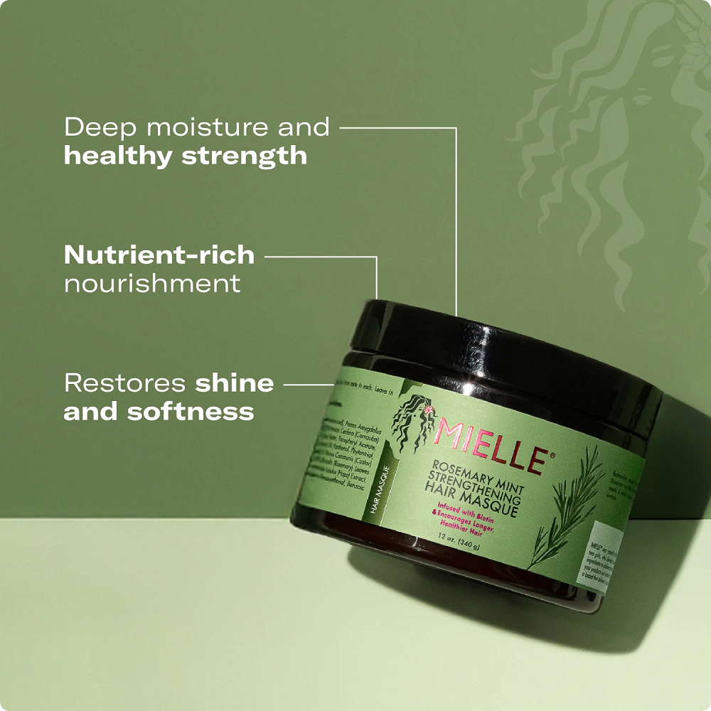 Mielle - Rosemary Mint Strengthening Hair Mask