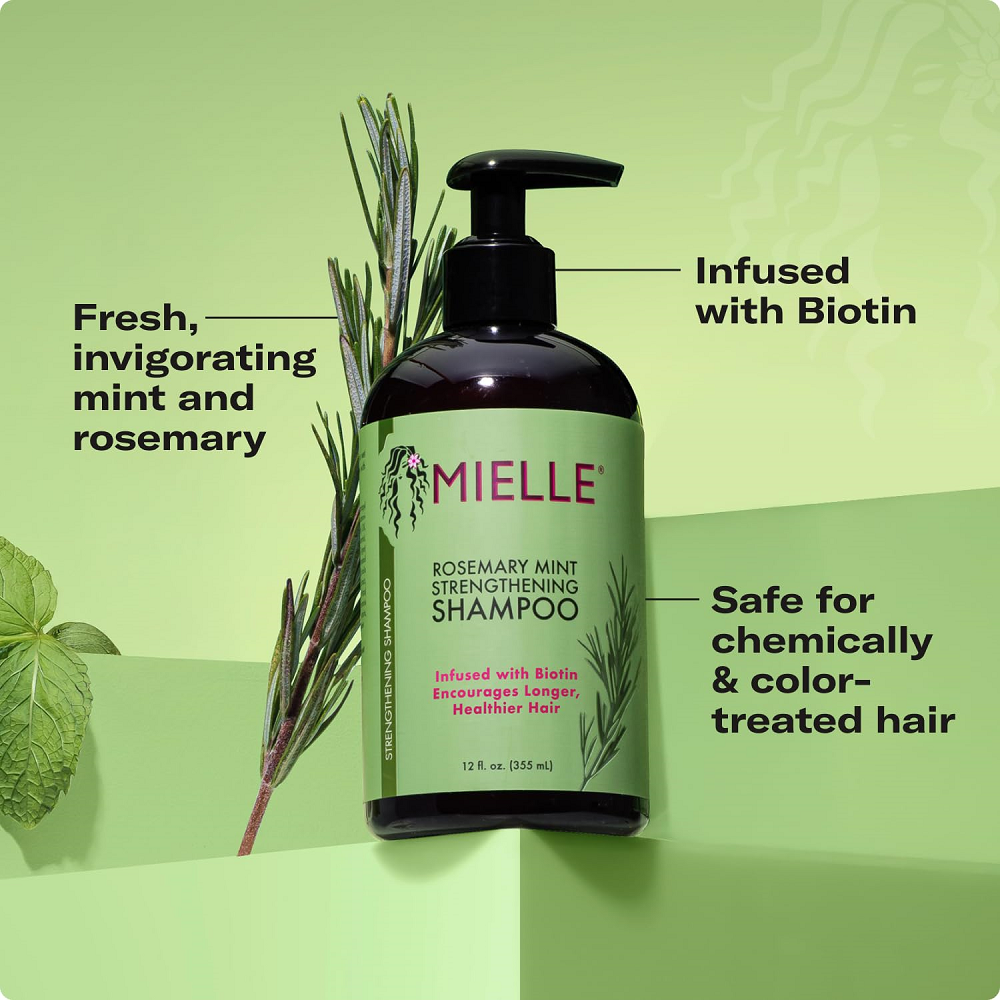 Mielle - Rosemary Mint Strengthening Shampoo