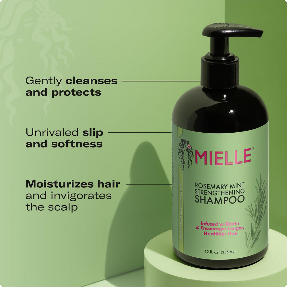 Mielle - Rosemary Mint Strengthening Shampoo