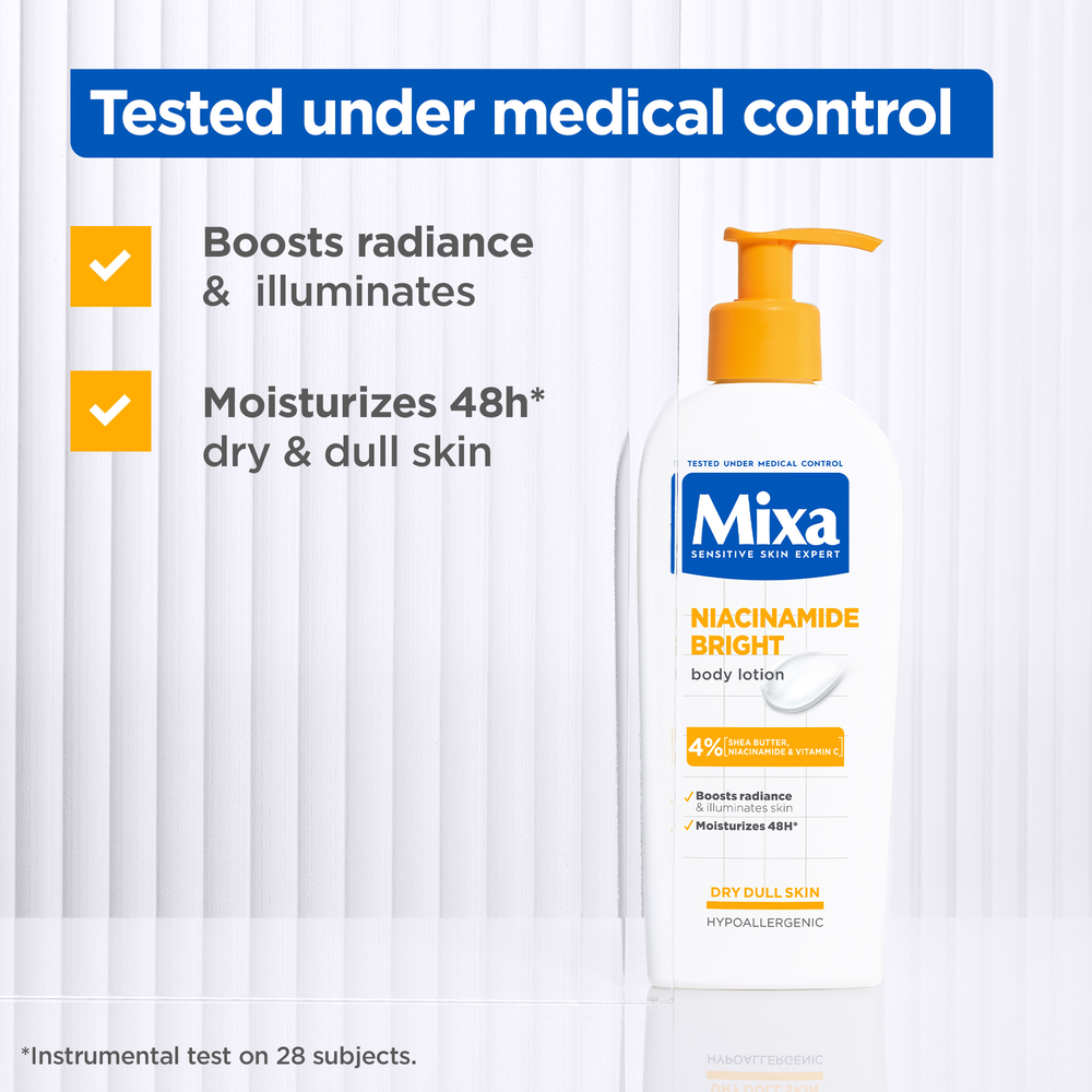 Mixa - Niacinamide Bright Body Lotion