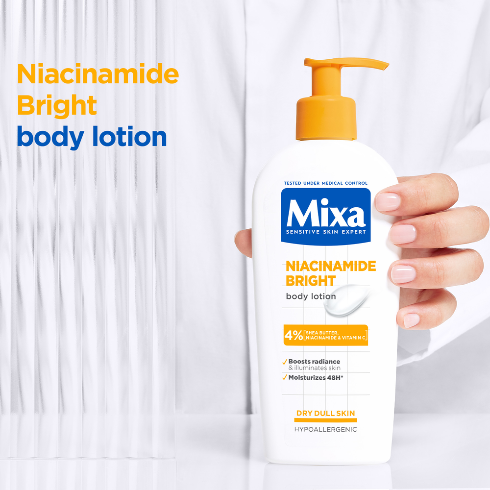 Mixa - Niacinamide Bright Body Lotion