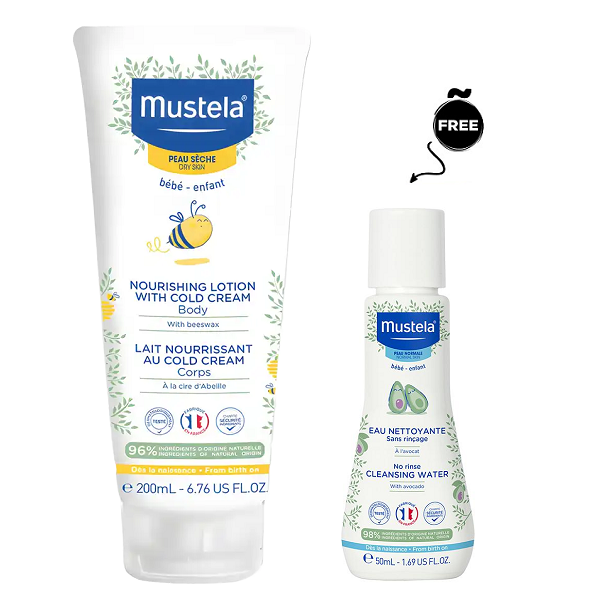 LAIT NOURRISSANT AU COLD CREME 200 ML MUSTELA