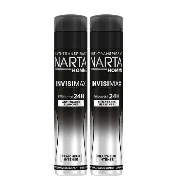 Narta - Homme Invisimax Intense Freshness Deo Spray Duo Pack Bundle