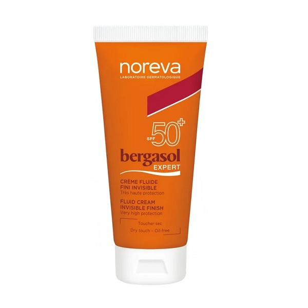 Noreva - Bergasol Expert Fluid Cream Invisible Finish SPF50+
