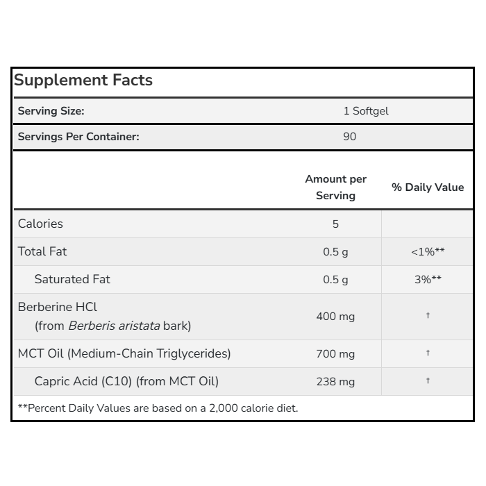 Now - Berberine Glucose Support