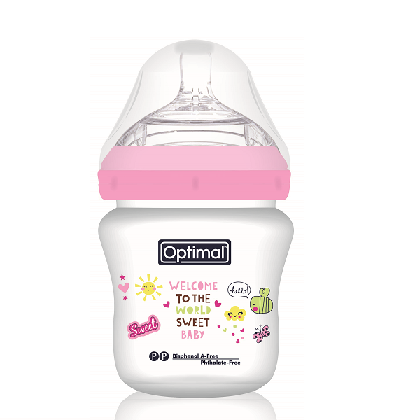 Optimal - Mamilla Teat Double Anti Colic System 0-6m 210ml