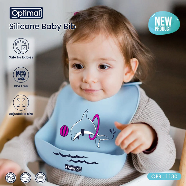 Optimal - Silicone Baby Bib