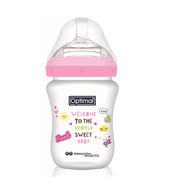 Optimal - Mamilla Teat Double Anti Colic System 0-6m 300ml
