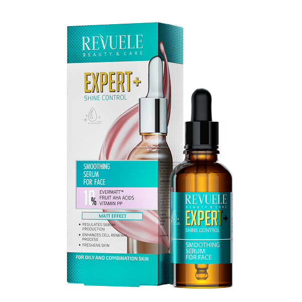 Revuele - Expert+ Shine Control Smoothing Serum For Face