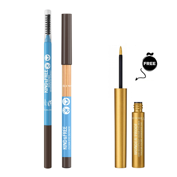 Rimmel - Kind & Free Eye Definer +Brow Definer Bundle