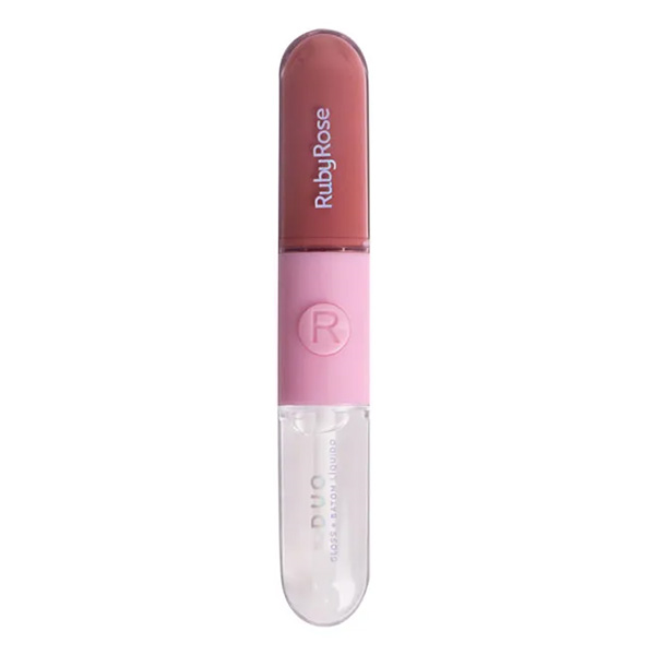 Ruby Rose - Duo Gloss + Batom Liquid Lipstick