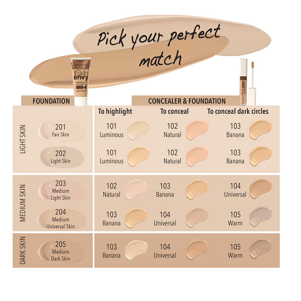 Samoa - Skin Envy Matte Poreless Skin 12hr Wear Foundation