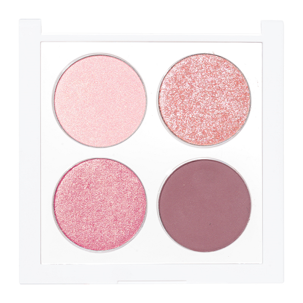 Seventeen - Vibrant Eyes Quad Palette 01 Flirty Pink