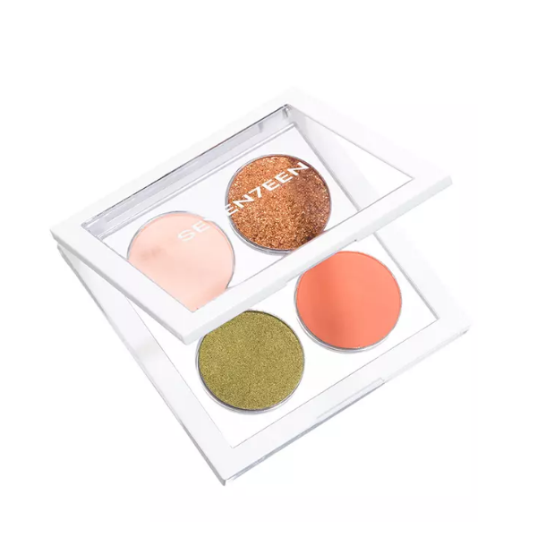 Seventeen - Vibrant Eyes Quad Palette 02 Pop Color