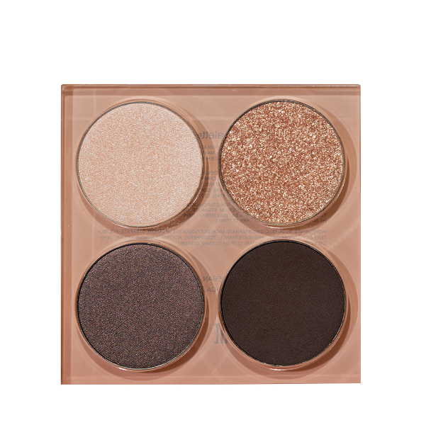 Seventeen - Vibrant Eyes Quad Palette 08 Grey Secret